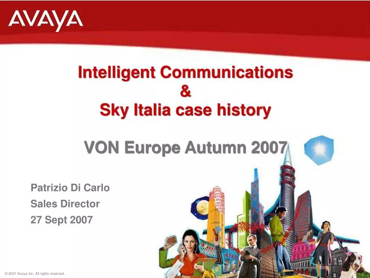 intelligent communications sky italia case history von europe autumn 2007