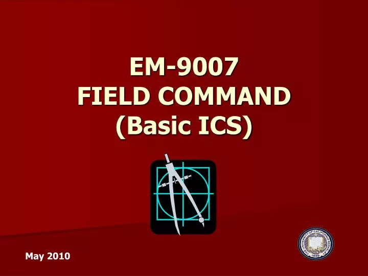 em 9007 field command basic ics