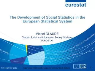 The Development of Social Statistics in the European Statistical System