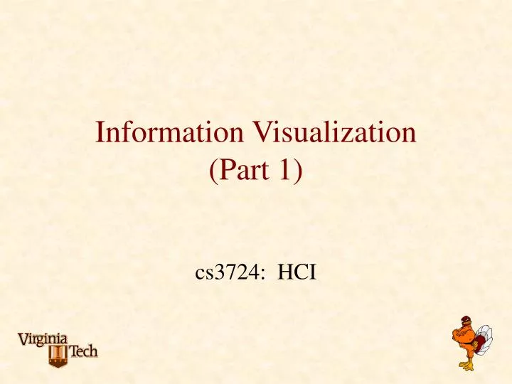 information visualization part 1