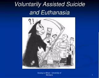 Voluntarily Assisted Suicide and Euthanasia