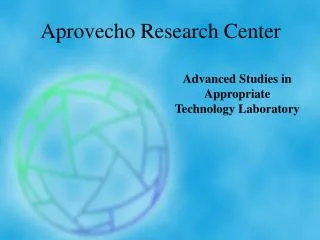 Aprovecho Research Center