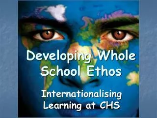 Developing Whole School Ethos