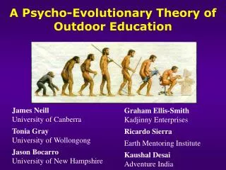 A Psycho-Evolutionary Theory of Outdoor Education