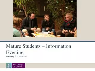 Mature Students – Information Evening