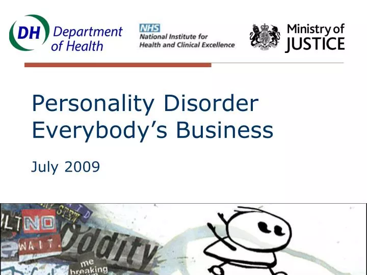 personality disorder everybody s business