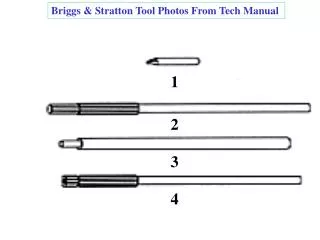 Briggs &amp; Stratton Tool Photos From Tech Manual