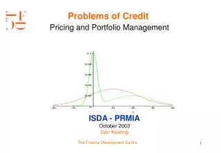Problems of Credit Pricing and Portfolio Management