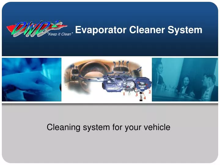 evaporator cleaner system