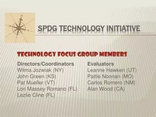 SPDG Technology Initiative