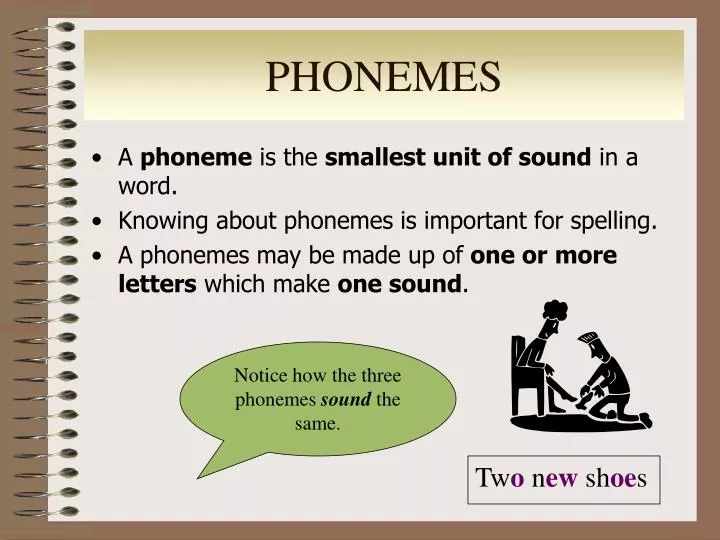 phonemes