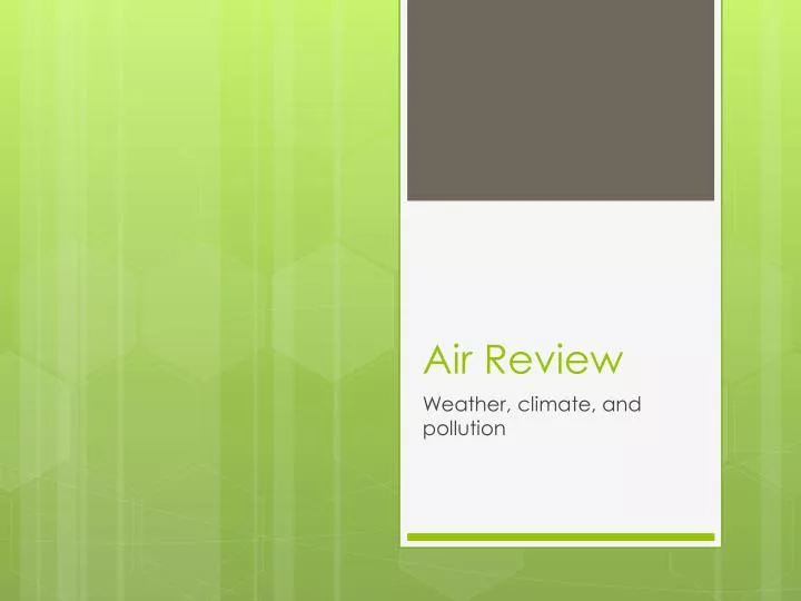 air review