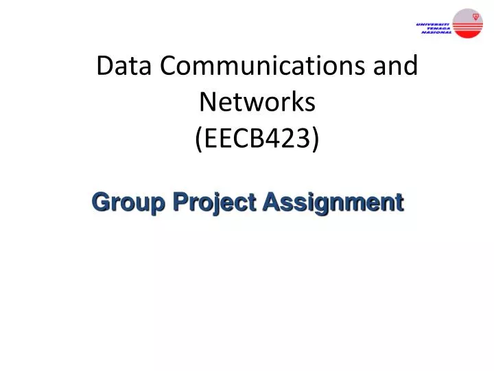 data communications and networks eecb423