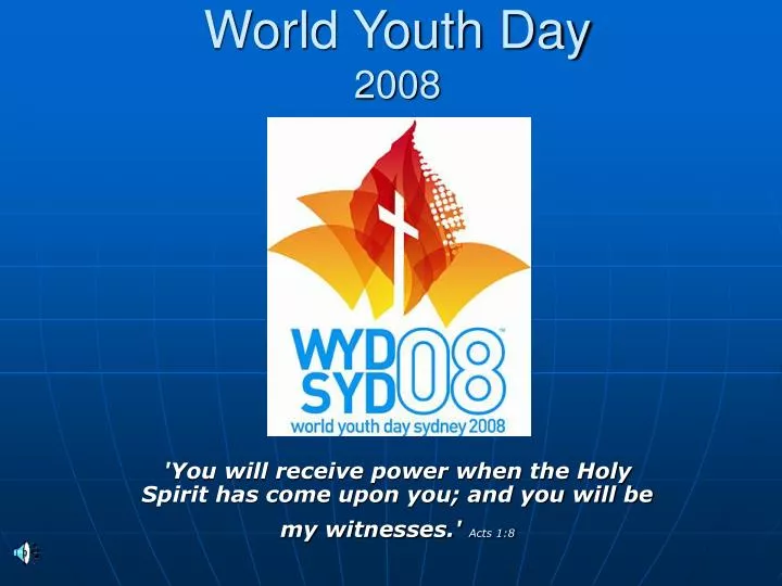 world youth day 2008