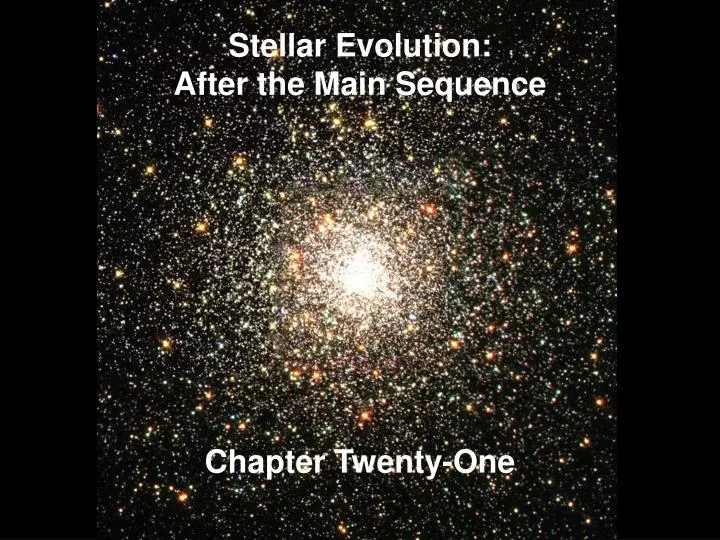 stellar evolution after the main sequence