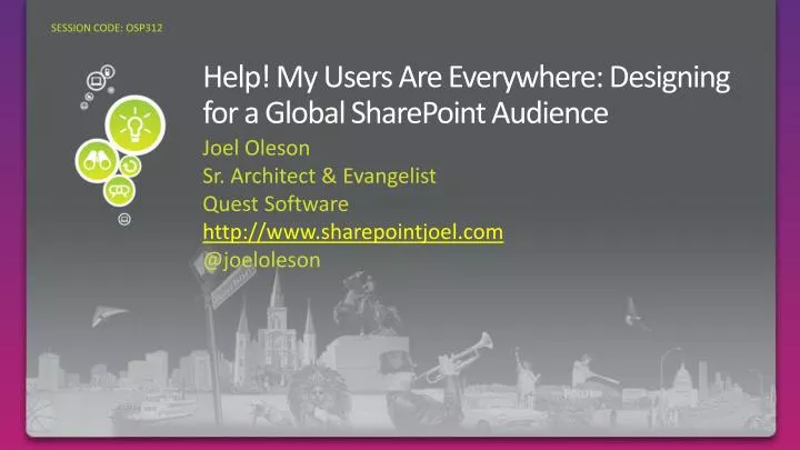 help my users are everywhere designing for a global sharepoint audience