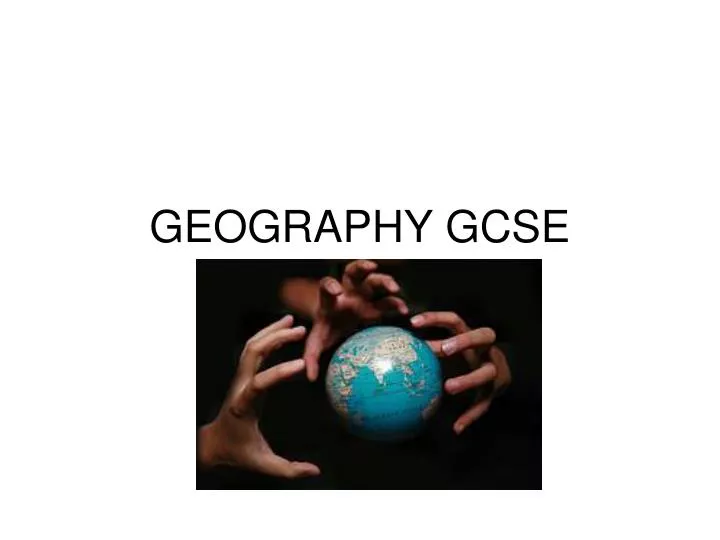 geography gcse