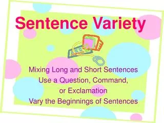 Sentence Variety