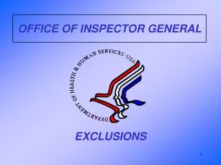 OFFICE OF INSPECTOR GENERAL