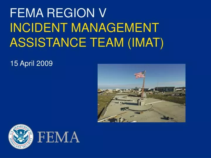 fema region v incident management assistance team imat
