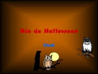 Tarjetas animadas de Halloween