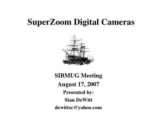 SuperZoom Digital Cameras