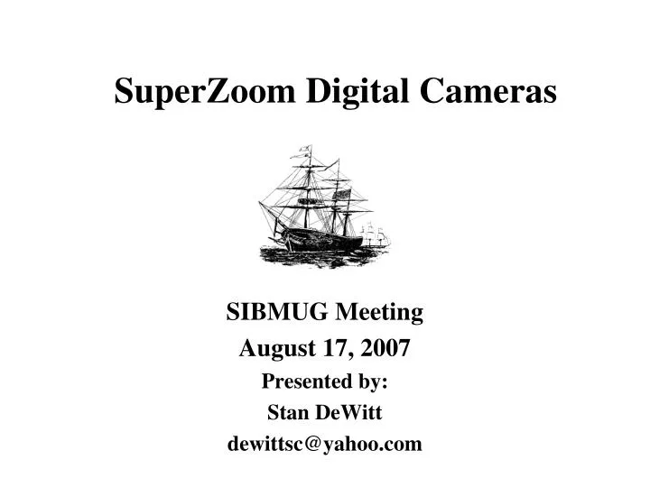 superzoom digital cameras