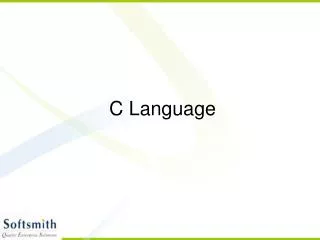 c language