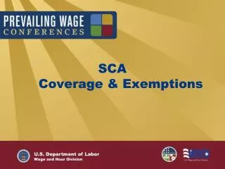 SCA Coverage &amp; Exemptions
