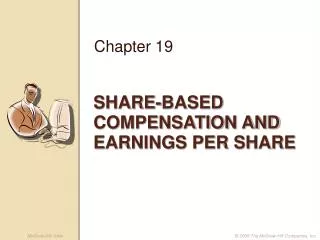 SHARE-BASED COMPENSATION AND EARNINGS PER SHARE