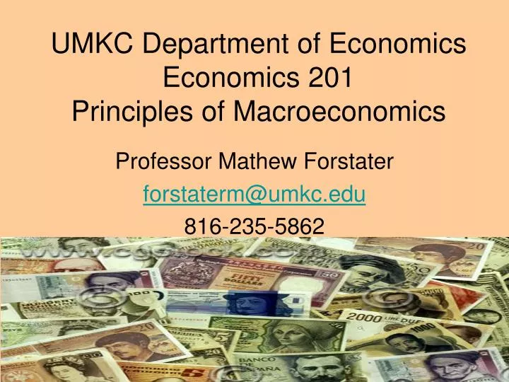 umkc department of economics economics 201 principles of macroeconomics