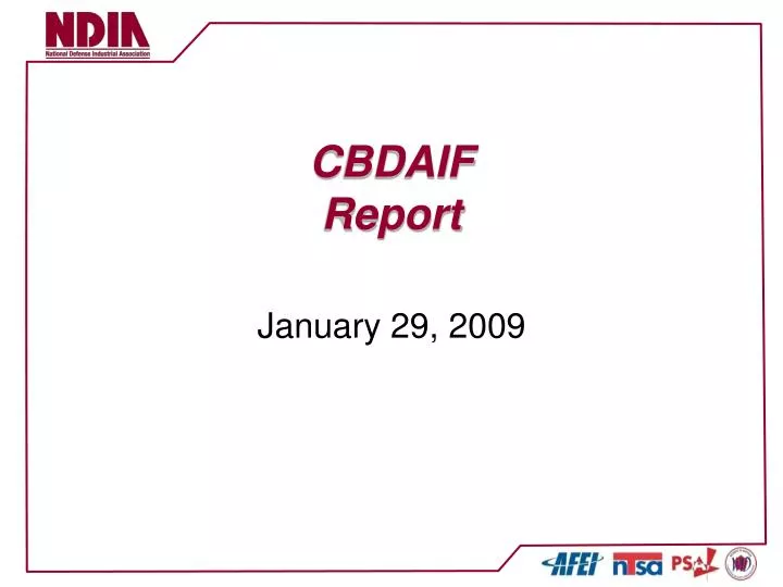 cbdaif report