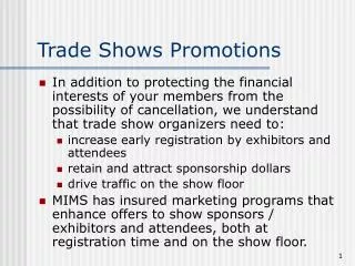 Trade Shows Promotions