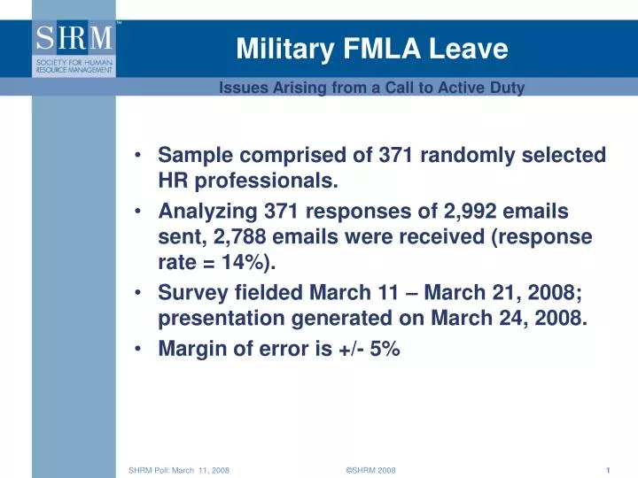 military fmla leave