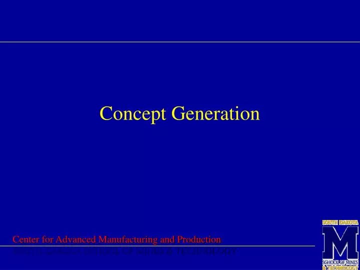 concept generation
