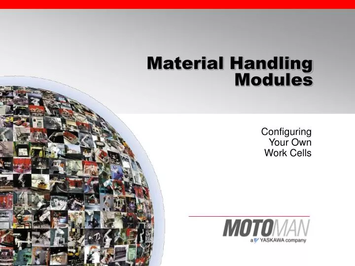 material handling modules