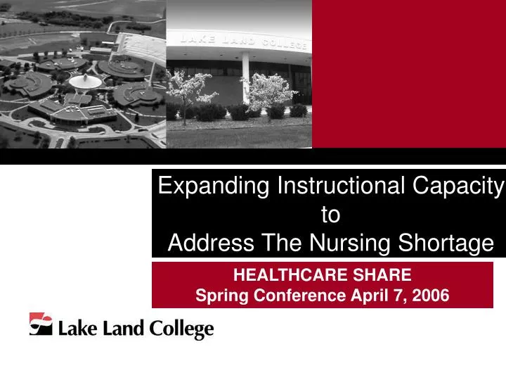 expanding instructional capacity to address the nursing shortage