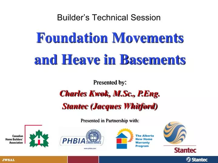builder s technical session