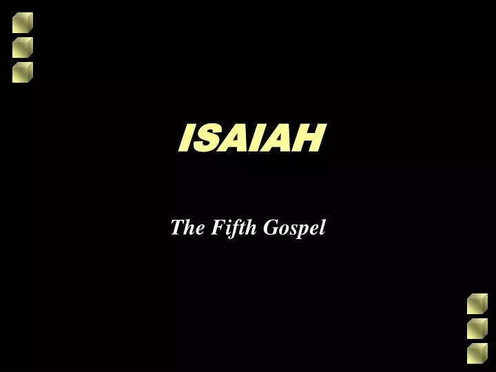 isaiah