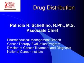 Drug Distribution