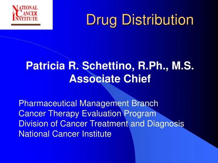 drug distribution