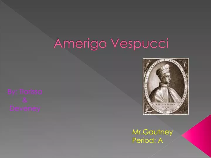 amerigo vespucci