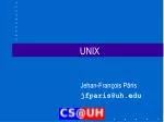 UNIX - slide 1
