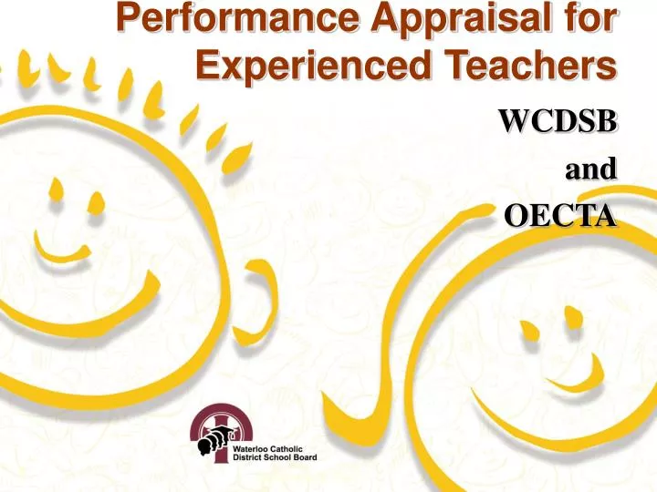 performance appraisal for experienced teachers