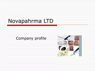 Novapahrma LTD