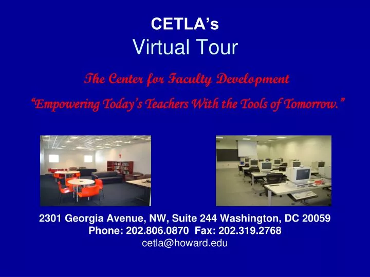 cetla s virtual tour
