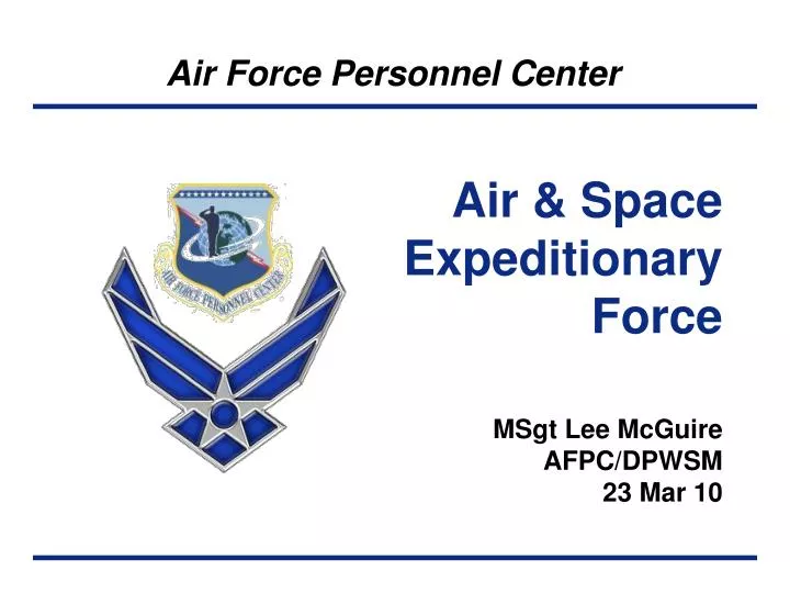 air space expeditionary force