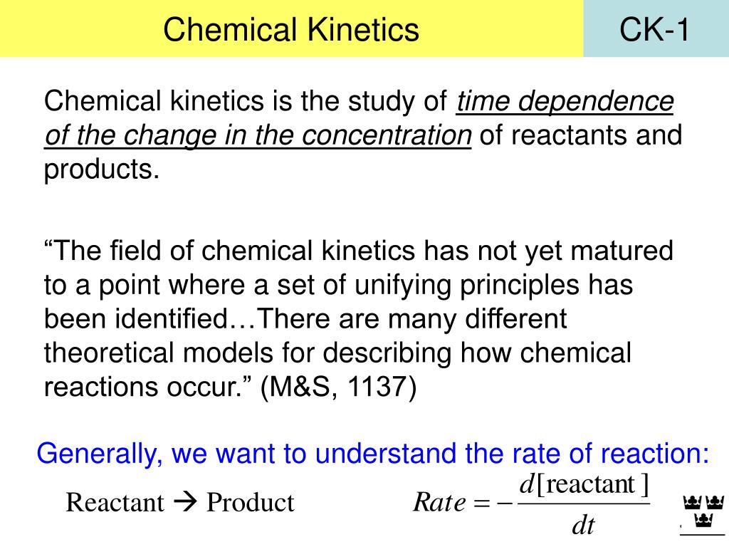 PPT - Chemical Kinetics PowerPoint Presentation, free download - ID:315859