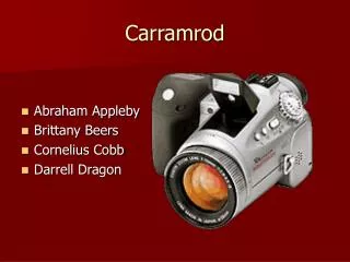 Carramrod