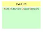 RADIO® - slide 1